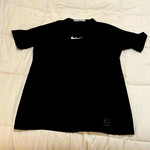 Nike Pro Fit Large Black T-shirt - Picture 1 of 2